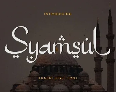 Syamsul font