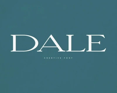 Dale font