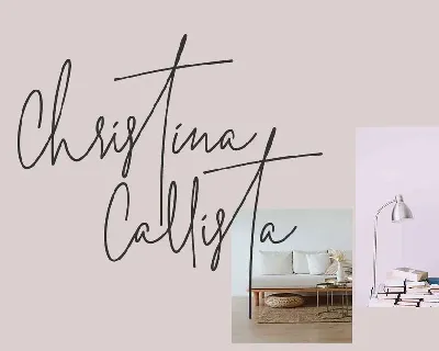 Christina Callista font