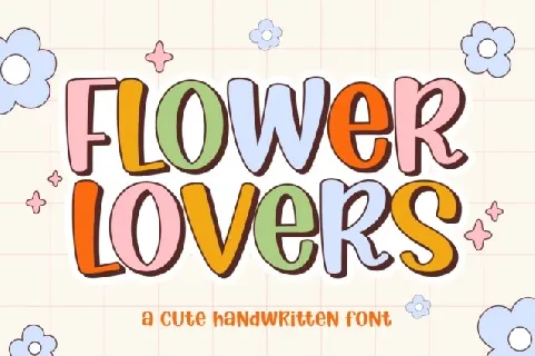 Flower Lovers Display font