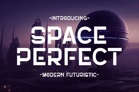 Space Perfect font