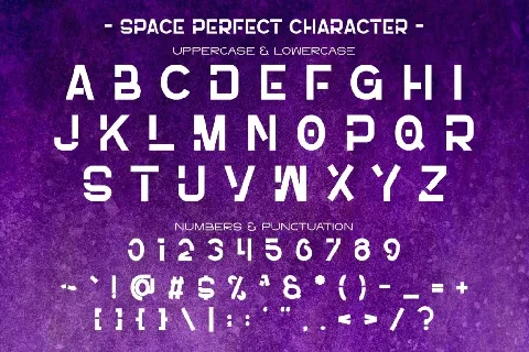 Space Perfect font