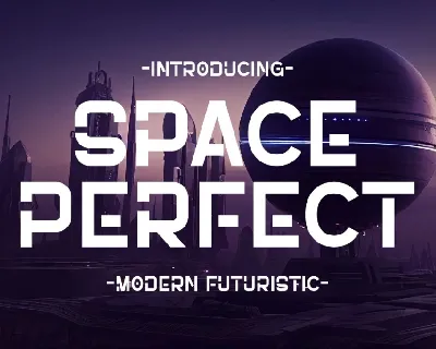 Space Perfect font