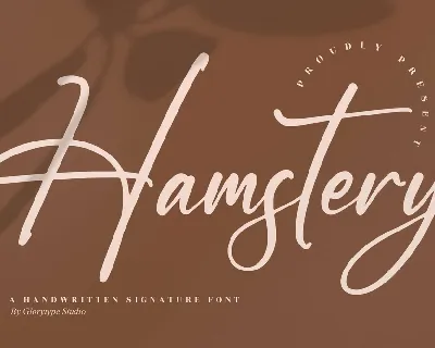 Hamstery font