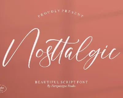 Nosttalgic font