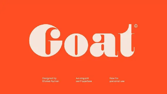 Goat font