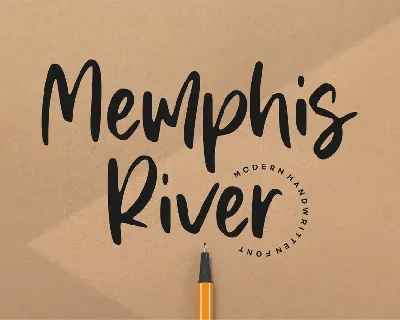 Memphis River font