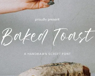 Baked Toast font