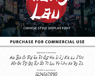 Hiany Lau - Personal Use font