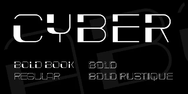 Cyber font