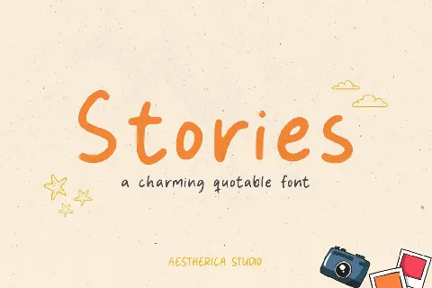 Stories Typeface font