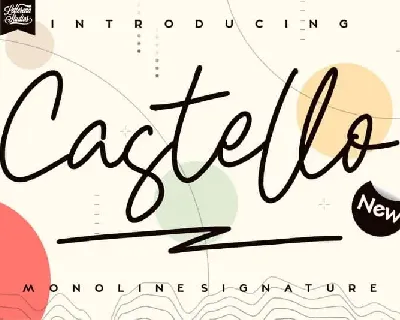 Castello Handwritten font