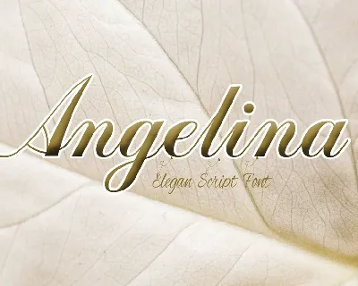Angelina Free font