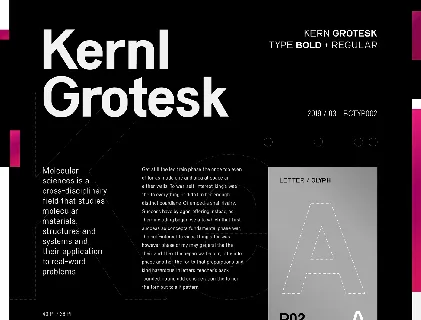 Kernl Grotesk font