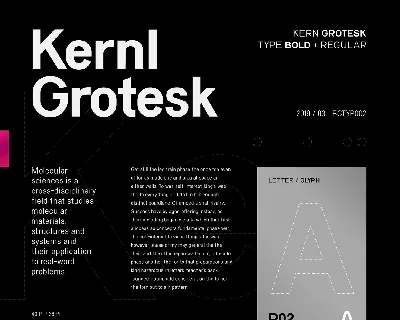 Kernl Grotesk font