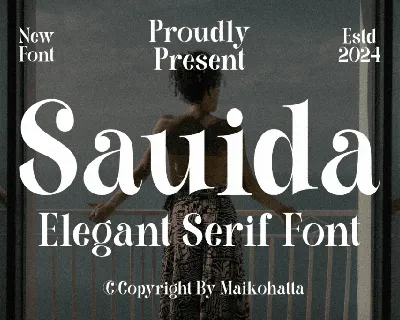 Sauida font