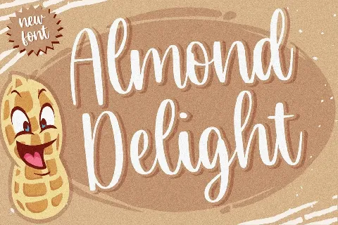 Almond Delight font