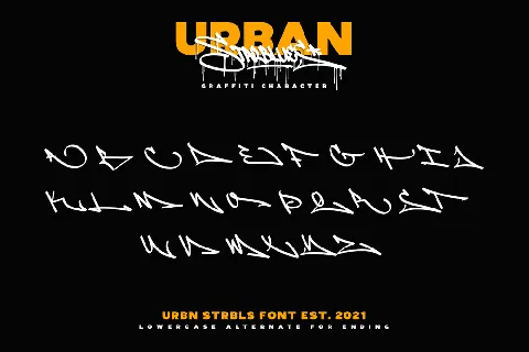 Urban Starblues Demo font