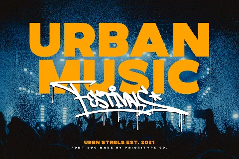 Urban Starblues Demo font