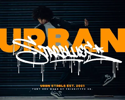 Urban Starblues Demo font