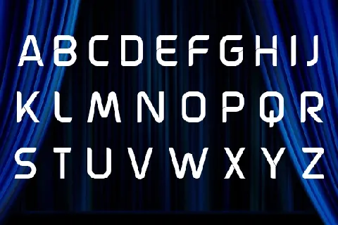 Revealed font