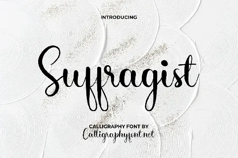 Suffragist Demo font