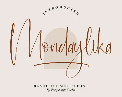 Mondaylika font