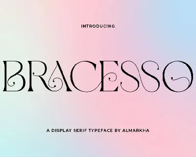 Bracesso font