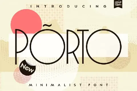 Porto Display font