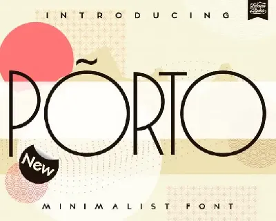 Porto Display font