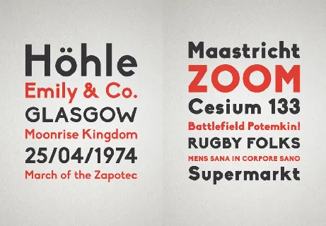 Biko Family font
