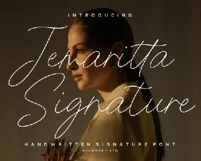 Jemaritta Signature font