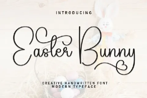 Easter Bunny Script font