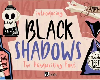 Black Shadows font