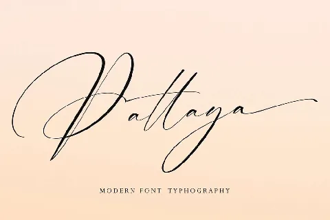 Pattaya font