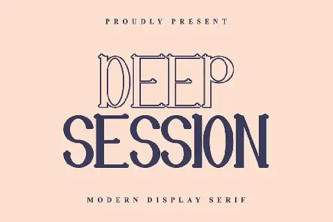 Deep Session Demo font