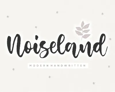 Noiseland font