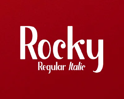 Rocky font