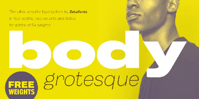 Body Grotesque font