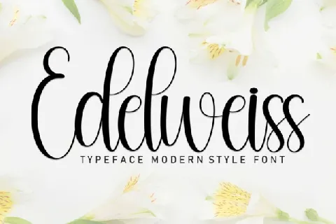 Edelweiss Script font