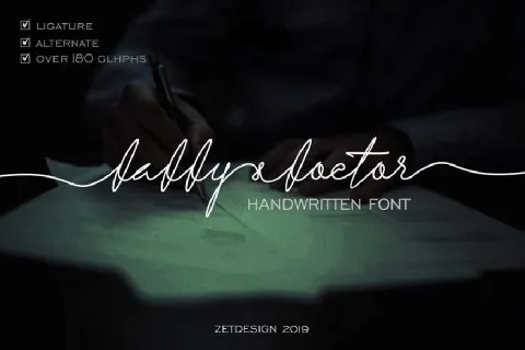 Daddy & Doctor font