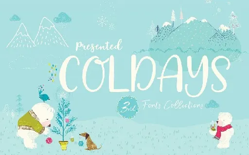 Coldays Memories Family font