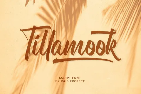 Tillamook font