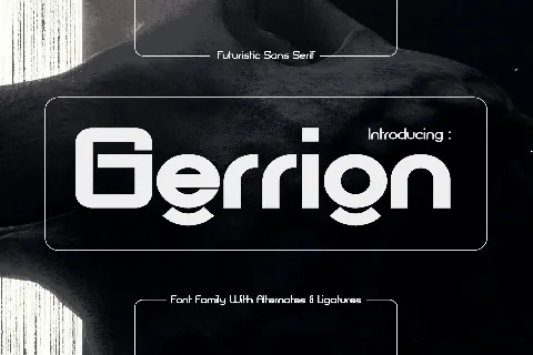 CF Gerrion DEMO font