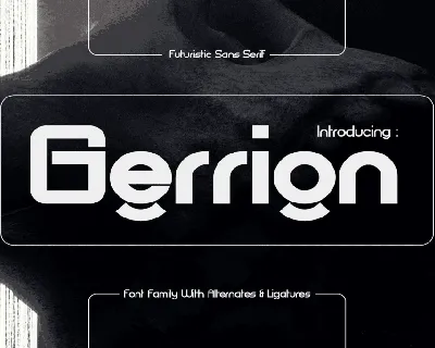 CF Gerrion DEMO font