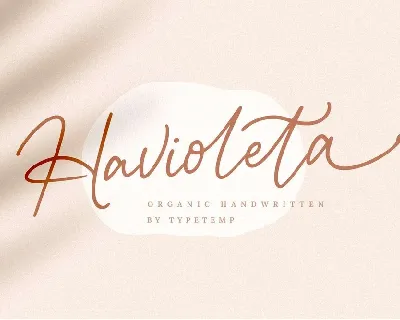 Havioleta font