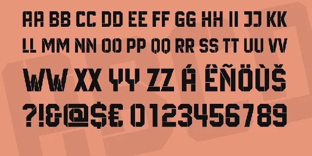 Aerstriko font