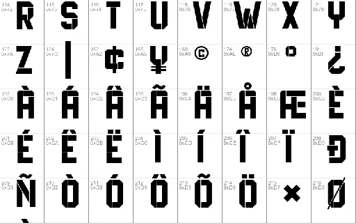 Aerstriko font