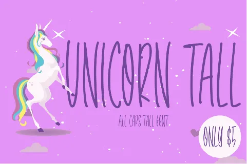 Unicorn Tall font