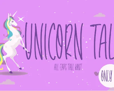 Unicorn Tall font